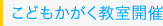 こどもかがく教室開催